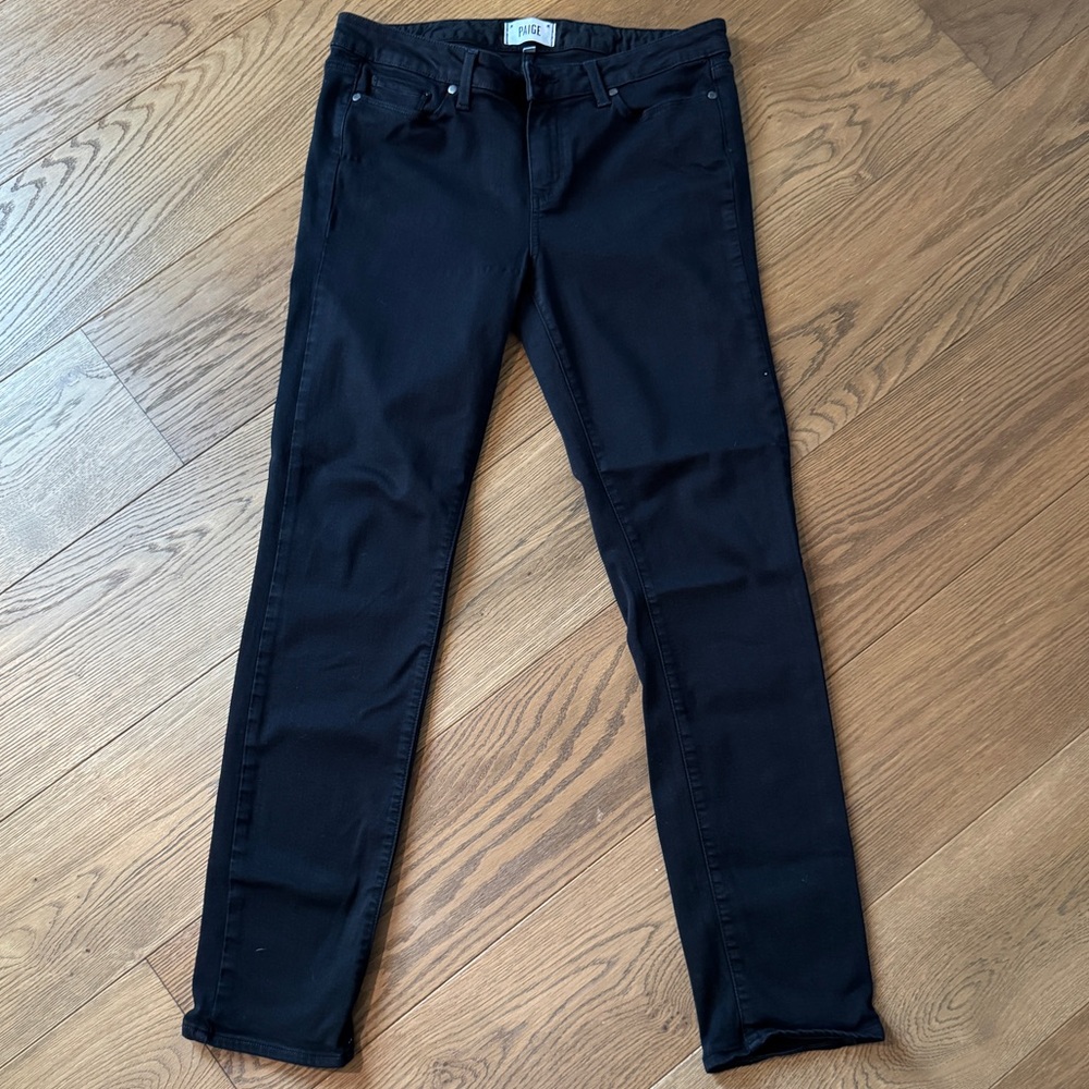 PAIGE Black Skinny Jeans - Size 31